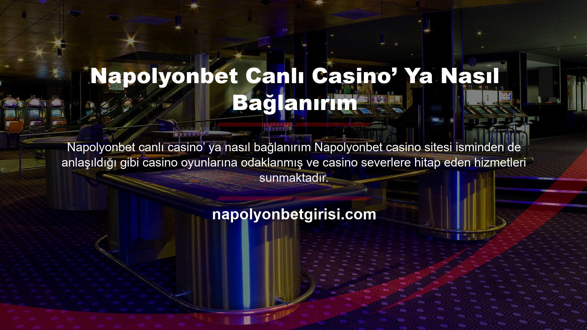 Napolyonbet casino sitesine bağlanmak için yapmanız gereken ilk adım sitenin son kullanılan yeni sitesine erişim sağlamaktadır