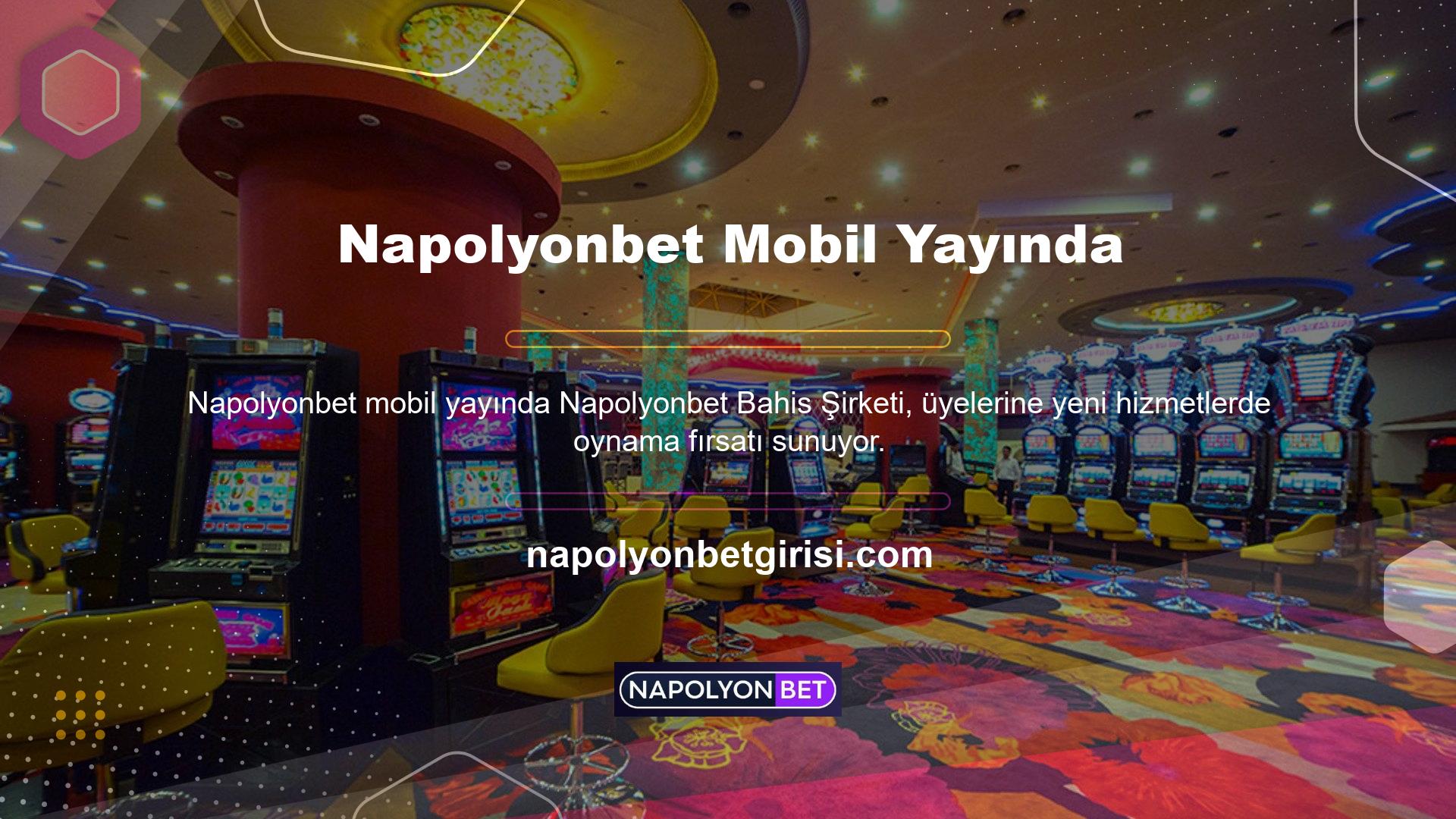Bu yeni hizmetlerden biri olan Napolyonbet Mobil, cep telefonunuzdan çevrimiçi bahis oynamayı kolaylaştırıyor