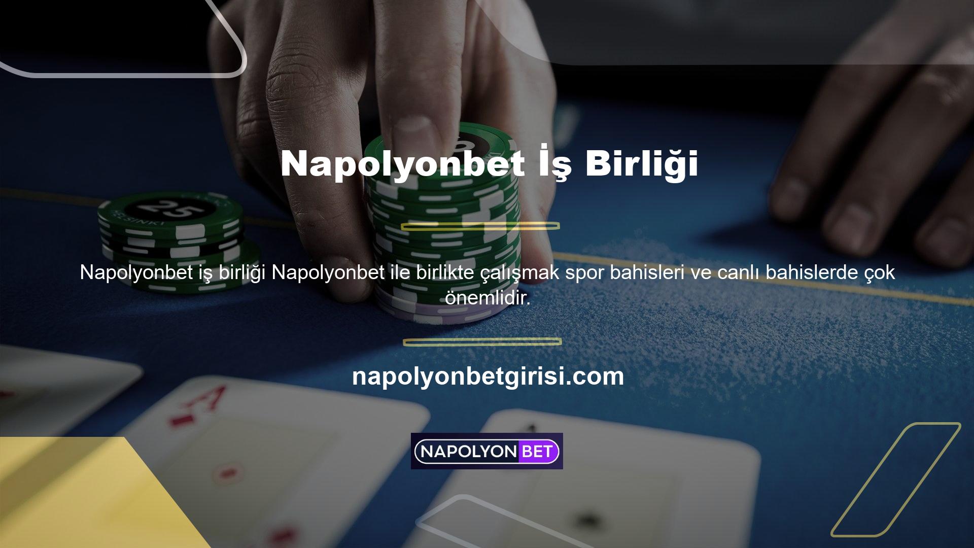 Napolyonbet yüksek oranlı bahis sitesi ile ciddi para kazanabilirsiniz