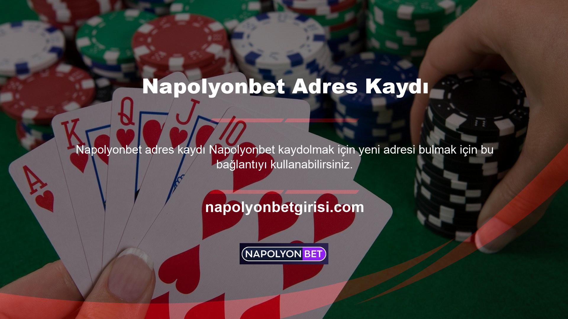Şimdi katılın! Napolyonbet yasadışı